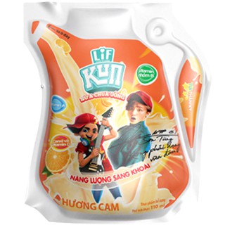Sữa Kun túi cam/dâu/socola