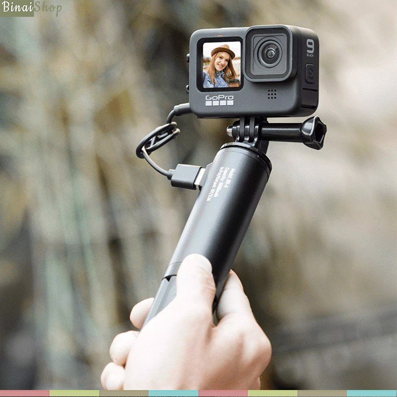 Ulanzi BG-4 - Tripod Tích Hợp Pin Sạc Dự Phòng 5000mAh Cho Điện Thoại, Gopro, Máy Ảnh DSLR