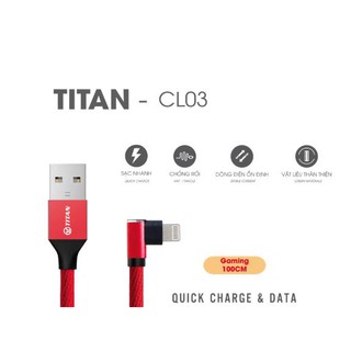 CÁP SẠC IPHONE TITAN GM04