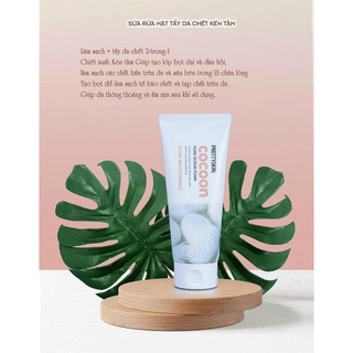 SỮA RỬA MẶT KIÊM TẨY TRANG COCOON SCRUB FORM – PRETTY SKIN