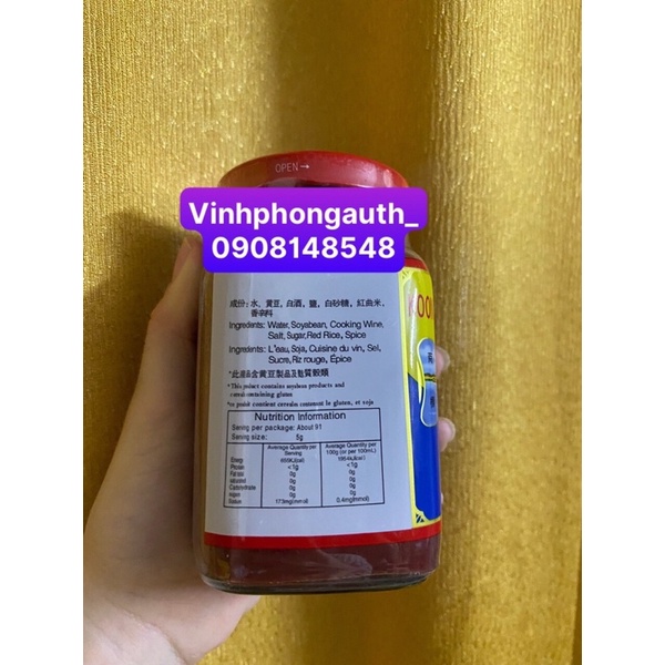 Chao Đỏ Hong Kong 300gr