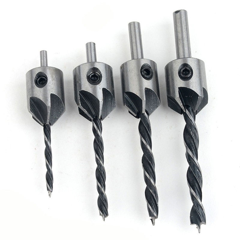 Bộ 4 Mũi Khoan Gỗ HSS + 5 Mũi Khoan Chuyên Dụng Chất Lượng Cao