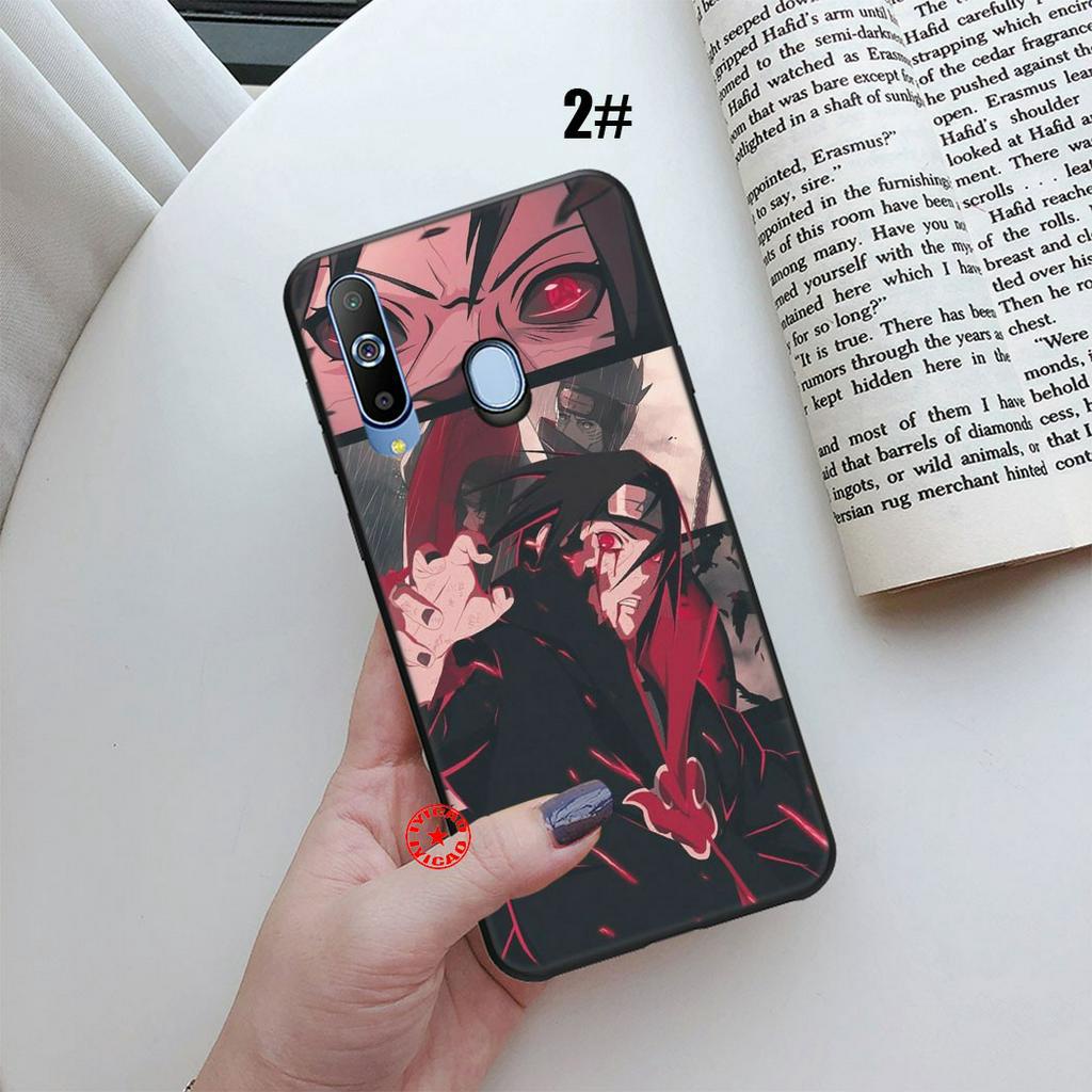 Ốp điện thoại in hình Naruto Itachi Uchiha 144SA cho Samsung Galaxy A30S A20S A20E A10S A30 A20 A10 A9 A8 A7 Plus