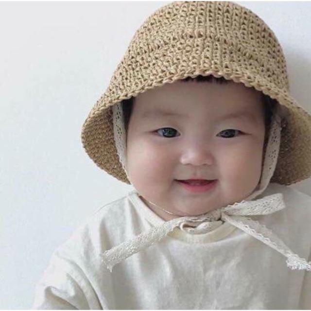 Mũ ajuma handmade cho bé (8m-24m)