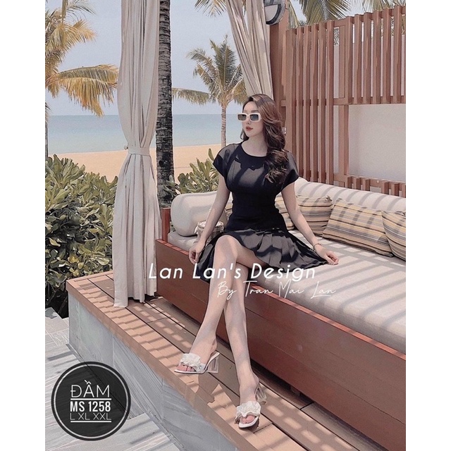 [ BIGSIZE ] ĐẦM XOÈ XẾP LI