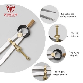 Compa kỹ thuật làm đồ da thủ công - Da Thuộc Sài Gòn - COMPA02-DONG