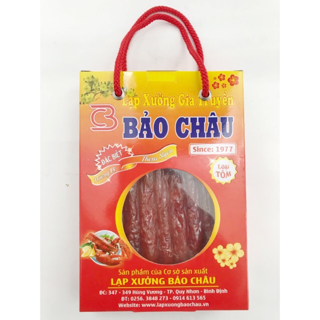 500G LẠP XƯỞNG TÔM CAO CẤP - ĐẶC SẢN BÌNH ĐỊNH