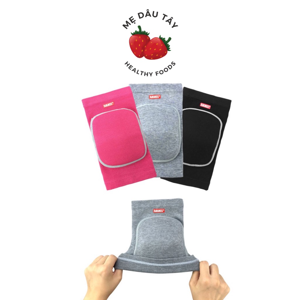Bó gối thể thao cao cấp có đệm (2 chiêc) bảo vệ đầu gối khi chơi bóng chuyền, tập gym, yoga - MẸ D U T Y HEALTHY FOOD