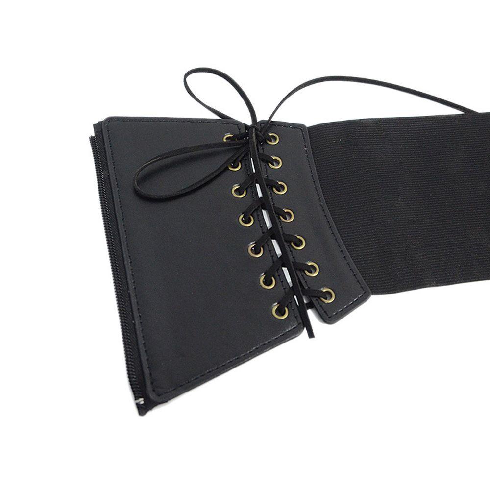 Thắt Lưng Khóa Kéo Phong Cách Gothic Thời Trang Cho Nữ