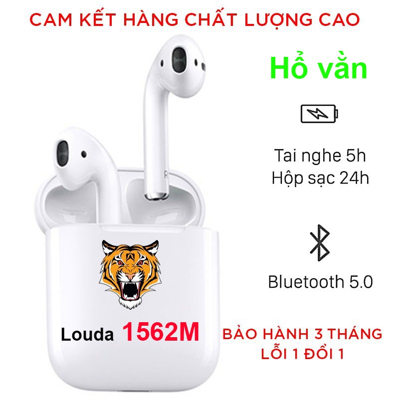 Tai nghe bluetooth AP 2 Check Setting Bản Mới 2022 ⚡Tặng Case ⚡ - Chất âm 9/10 - Dùng được cho iOS và Android