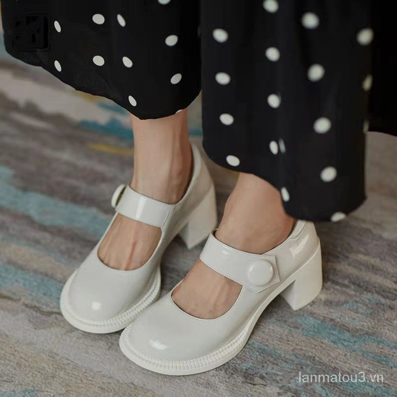 Giày Da Nữ Đế Dày Thời Trang Nhật Bản 2021 | BigBuy360 - bigbuy360.vn