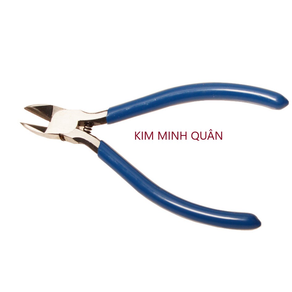 Kìm Cắt Chân Linh Kiện Điện Tử Miệng Nghiên Cao Cấp 125mm/5&quot; B0218 C-Mart