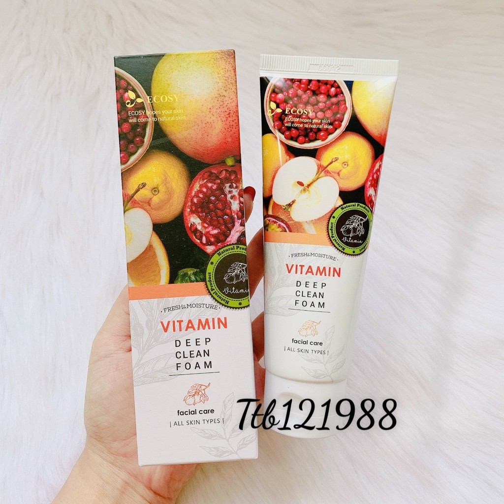 Sữa Rửa Mặt Ecosy 100ml