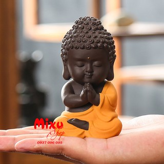 TƯỢNG PHẬT BỔN SƯ THÍCH CA MÂU NI - màu vàng