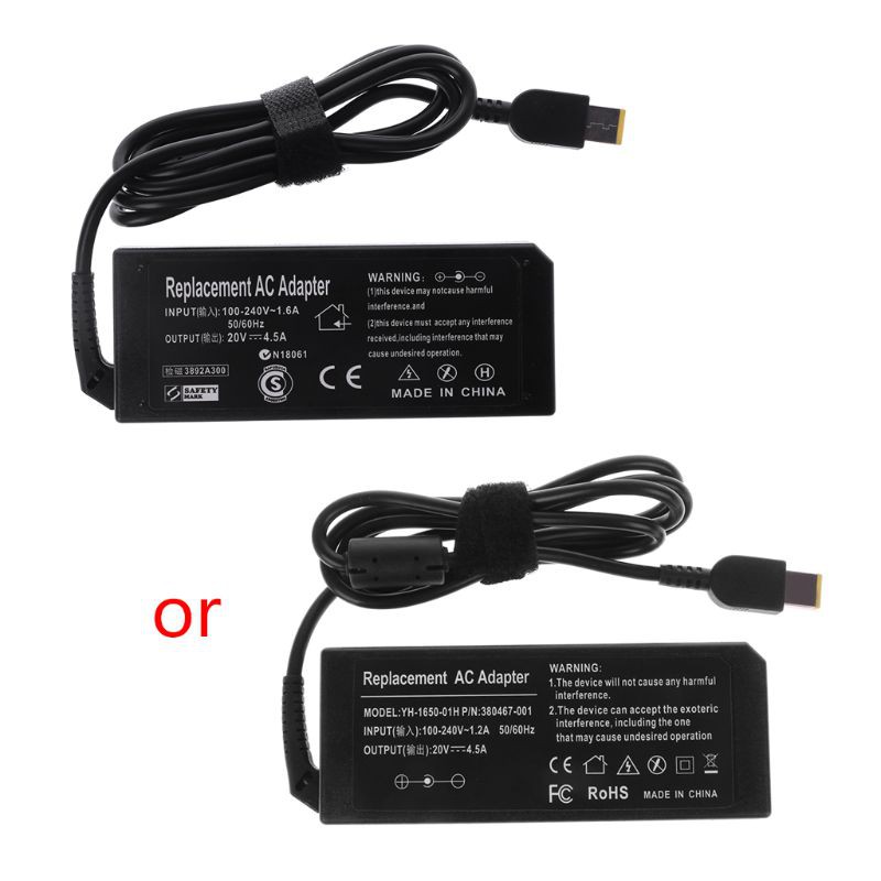 Bộ Sạc Pin 20v 4.5a 90w Ac Cho Lenovo Thinkpad