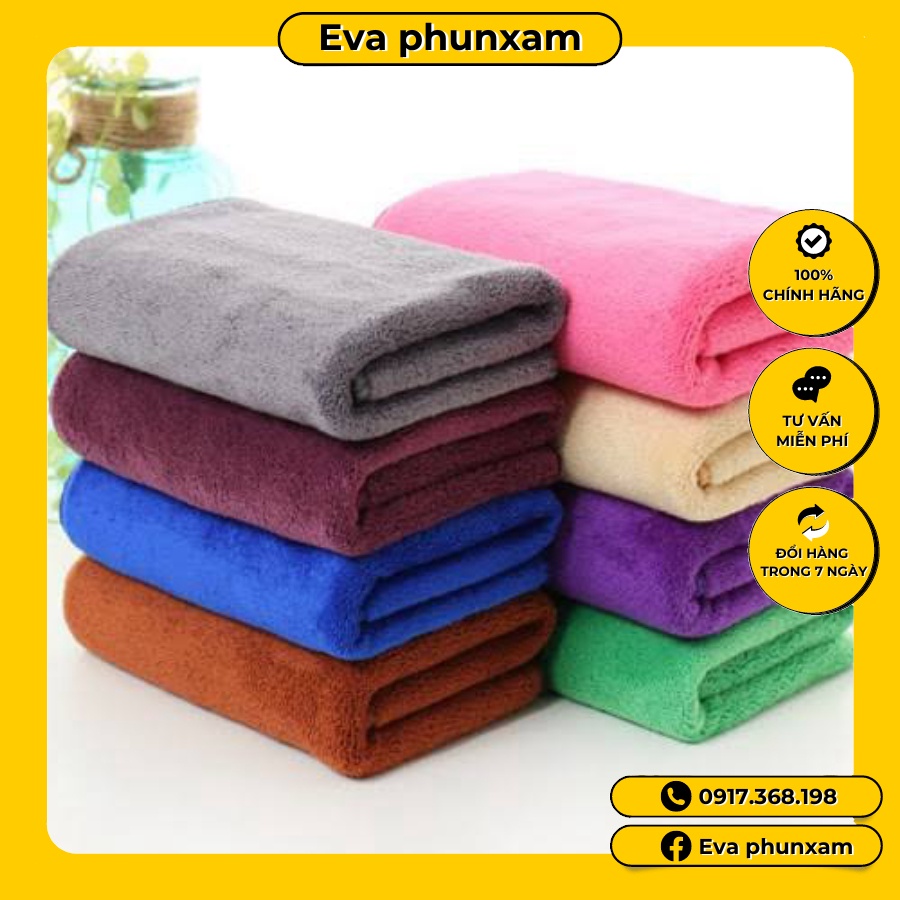 Khăn gội đầu spa 35*75 cm dùng trong spa thẫm mỹ viện