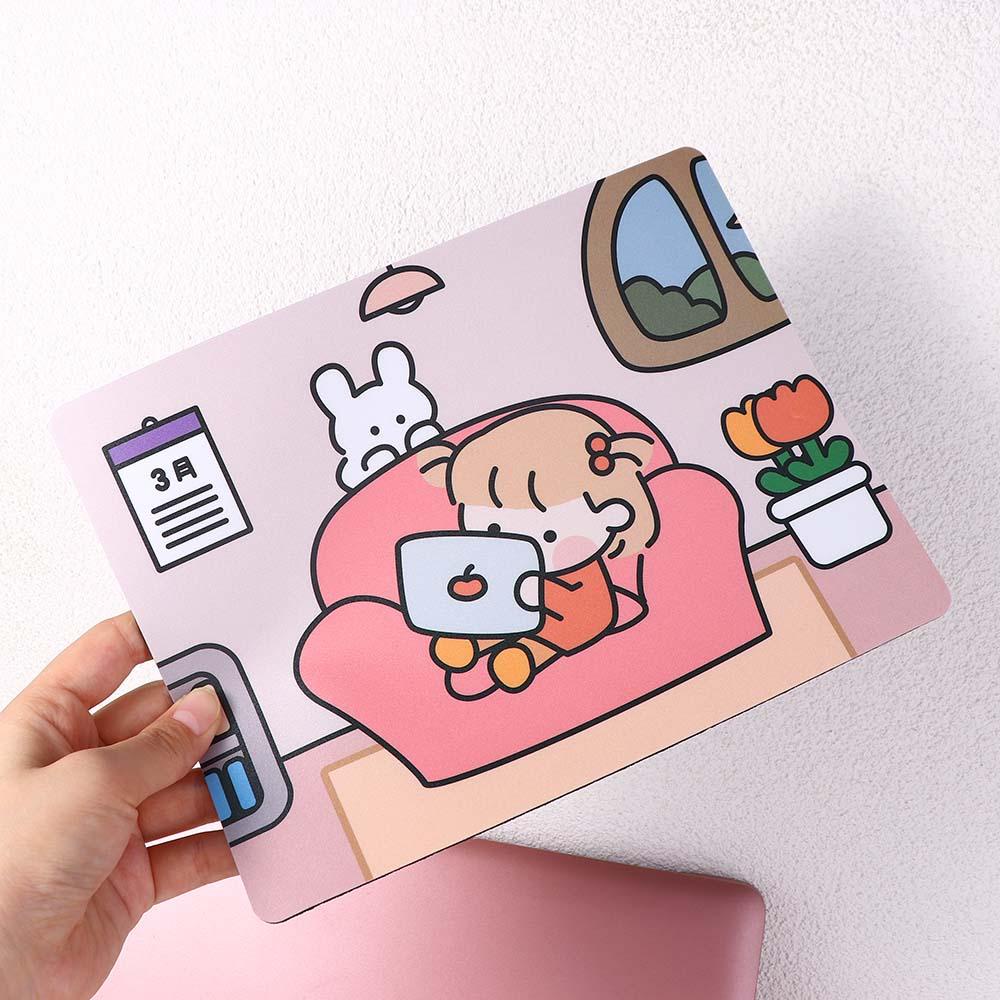 Taylor1 Tấm Lót Chuột Và Bàn Phím Máy Tính In Hình Cô Gái Hoạt Hình Dễ Thương Sáng Tạo
