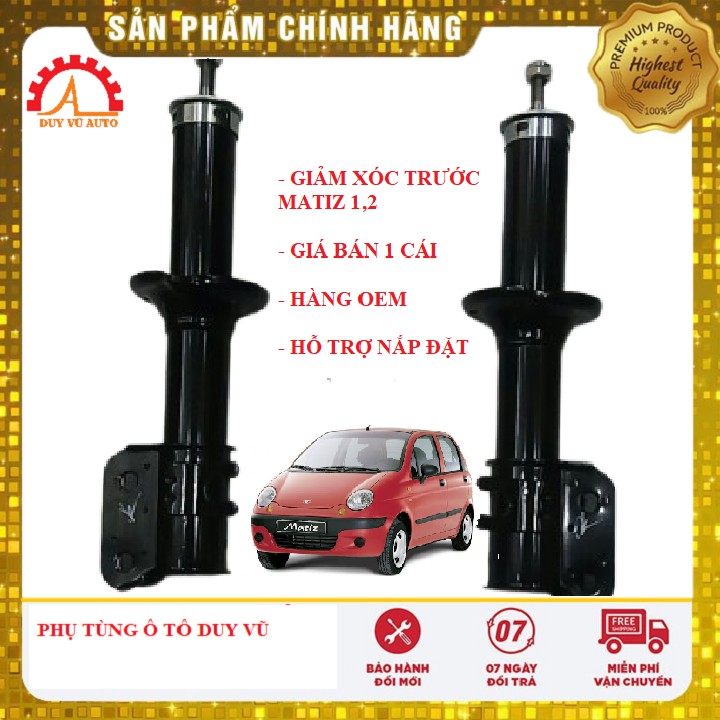 GIẢM XÓC TRƯỚC MATIZ 1,2 PHUỘC NHÚN TRƯỚC MATIZ 1,2 HÀNG HÀN QUỐC