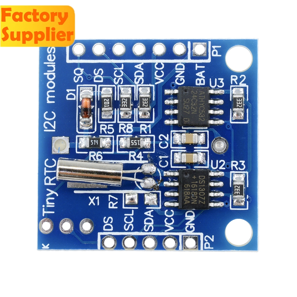 Mô Đun Đồng Hồ Ds1307 At24C32 Cho Arduino 51 Avr Arm Pic I2C Iic Rtc