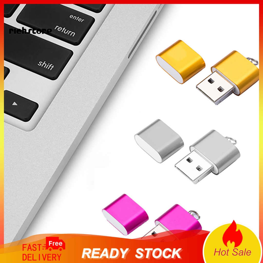 Đầu Đọc Thẻ Nhớ Mini Bằng Hợp Kim Nhôm Cho Văn Phòng