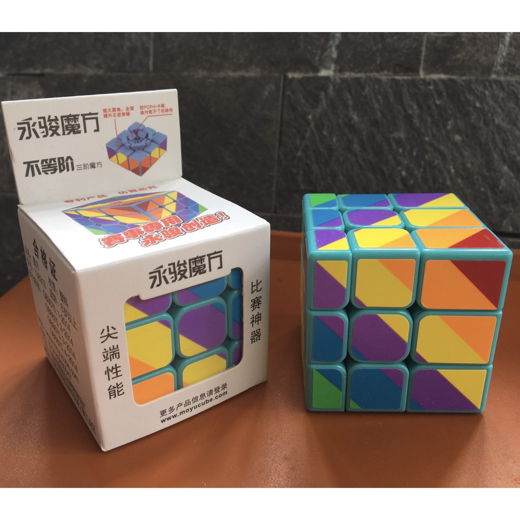 Rubik Biến Thể Moyu IJ 3x3 Unequal - Rubik Giúp Phát Triển IQ