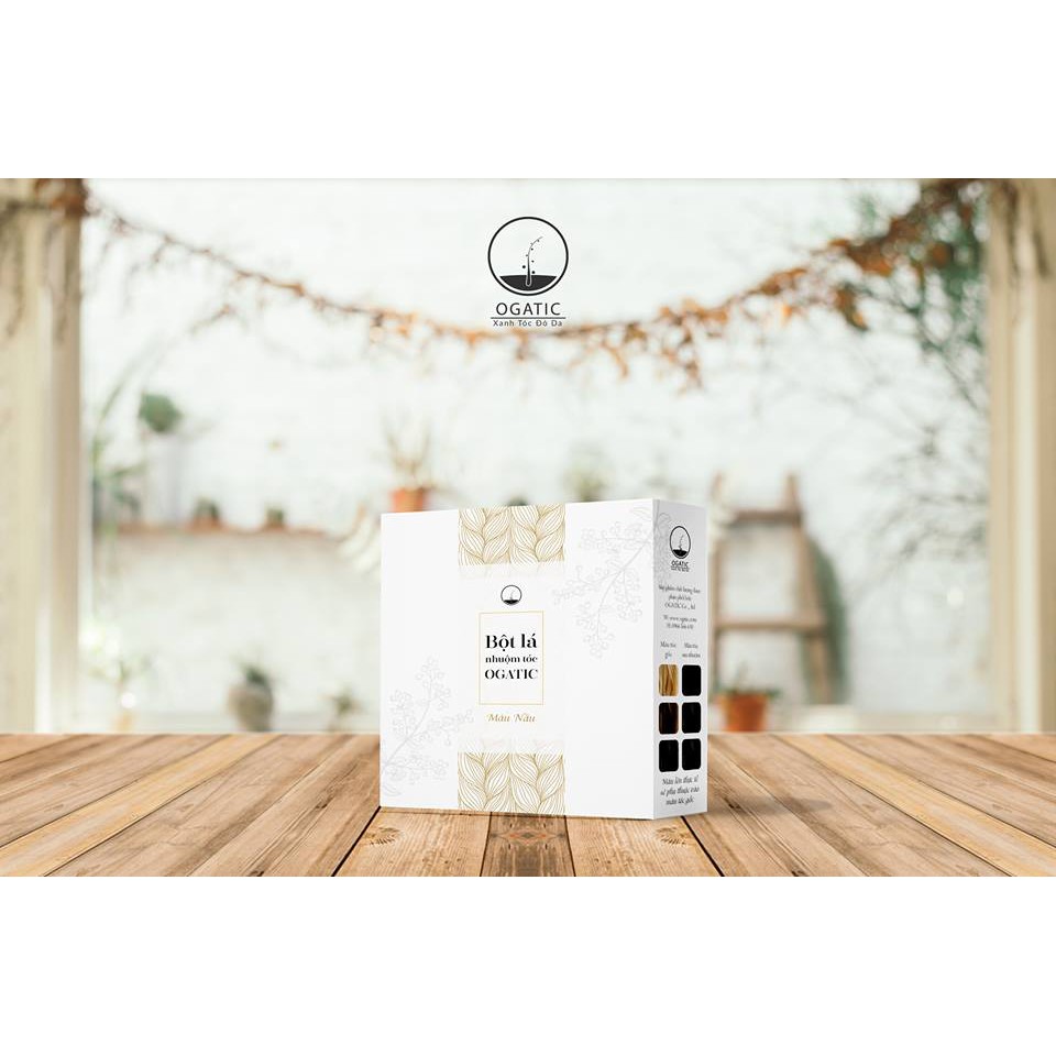 BỘT LÁ NHUỘM TÓC OGATIC