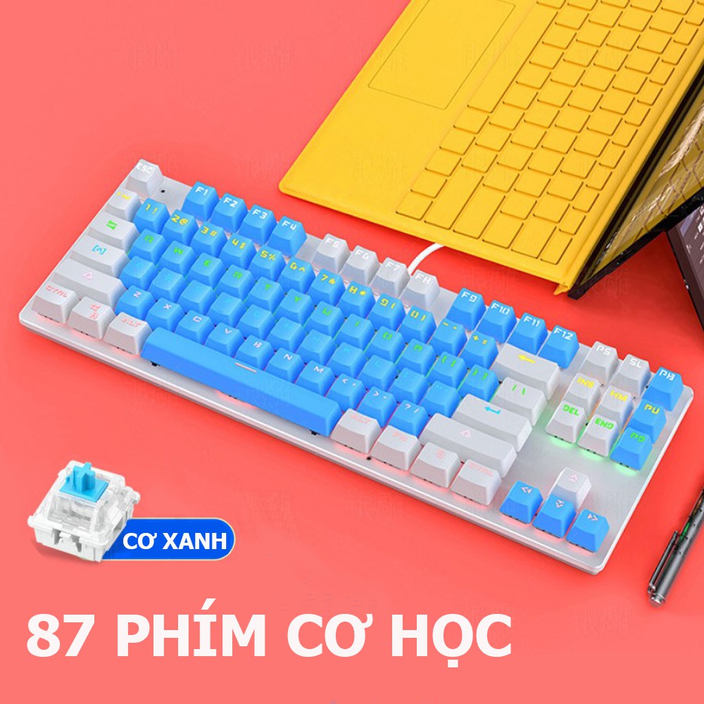 Bàn Phím Cơ Gaming K400 Led siêu đẹp - 10 Chế Độ Khác Nhau- Máy Tính PC - Laptop- Chuyên Game - Lỗi 1 đổi 1