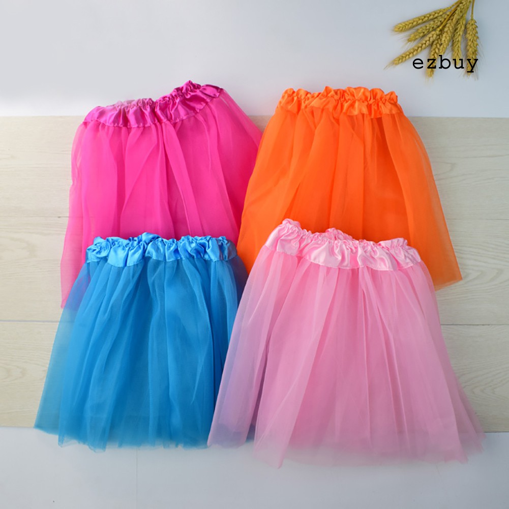 Chân váy dáng xòe 3 lớp phong cách thời trang cho bé gái múa ba lê