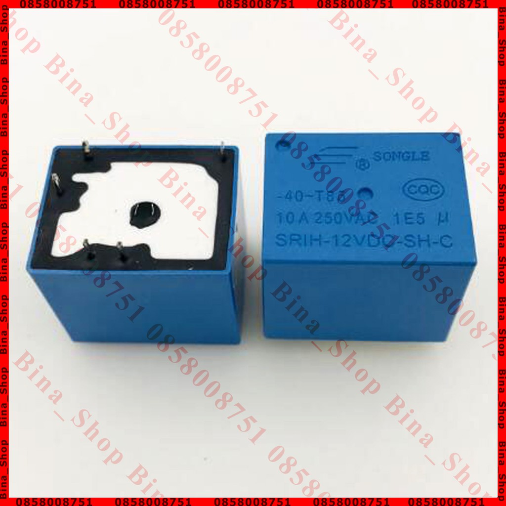 Relay SRIH 12VDC-SH-A Songle 4 chân 5 chân