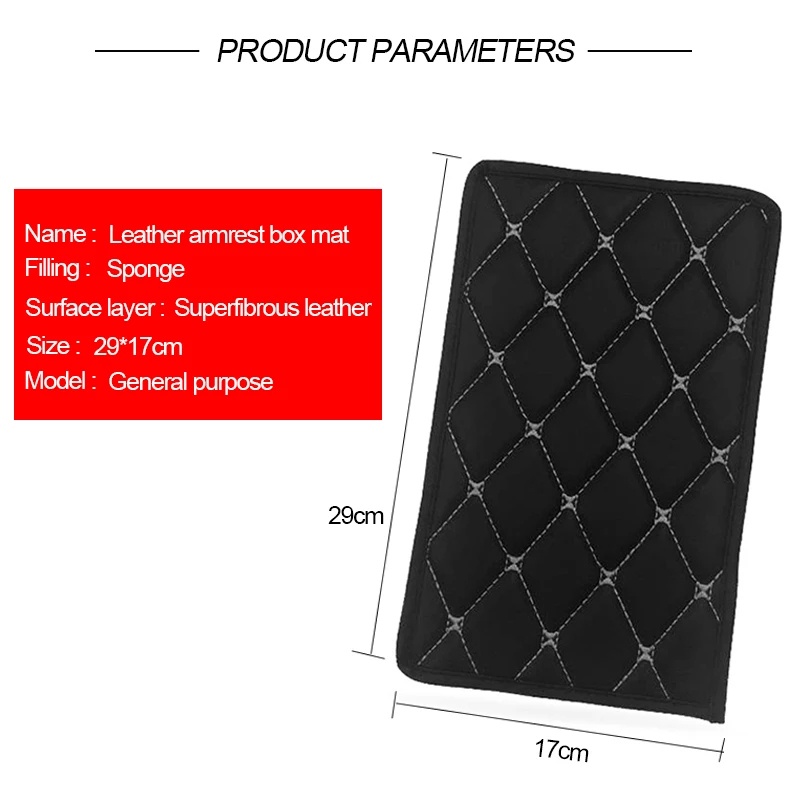 Đệm Lót Hộp Tỳ Tay / Vỏ Gối / Đệm Tựa Tay / Xe Hơi Chống Nước Chống Bụi Thông Dụng