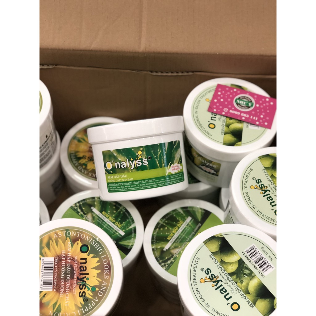 Kem Hấp Dầu Dưỡng Chất Ô Liu/ Nha Đam/ Hoa Hướng Dương O'nalyss 1000g | BigBuy360 - bigbuy360.vn