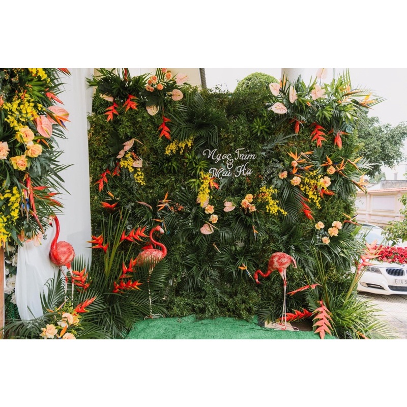 Bộ Decor Hồng Hạc Trang Trí