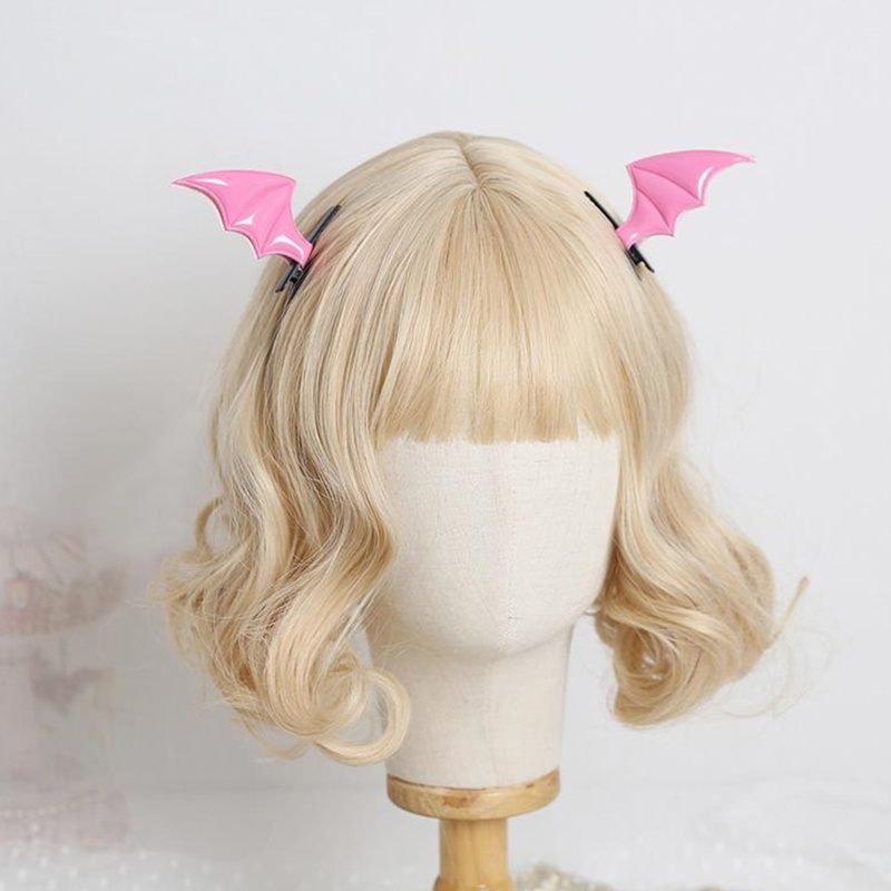 Kẹp Tóc Chống Trượt Hình Đôi Cánh Phong Cách Lolita Cho Bé Gái