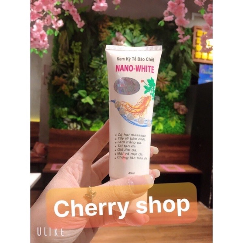 Kem kỳ tế bào chết Nano White 80ml