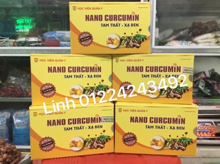 [CHÍNH HÃNG] Nano Curcumin - Tam thất - Xạ đen