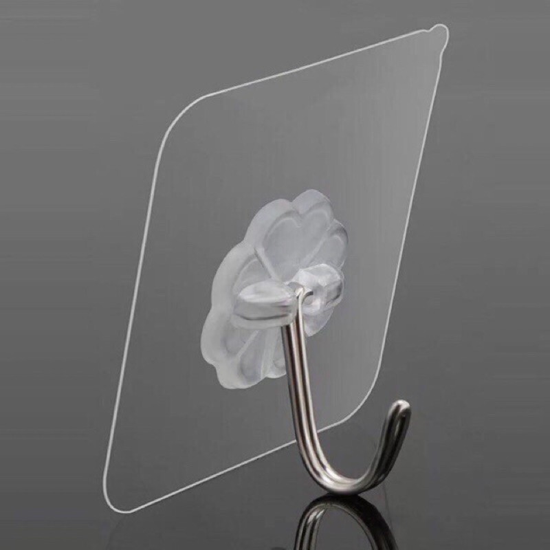 Móc dán trong suốt siêu dính tiện lợi