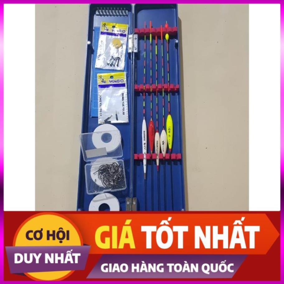 [Xả Kho 3 Ngày] hộp đựng phao câu cá kèm phao và phụ kiện