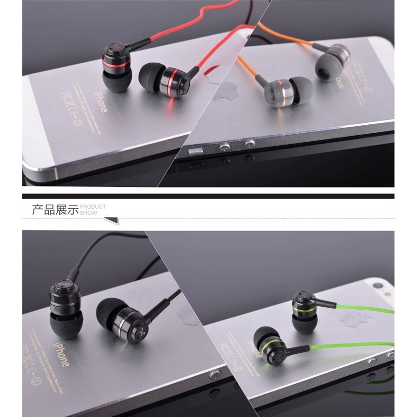 Tai Nghe Nhét Tai Soundmagic Mạnh Mẽ Có Mic Es18s