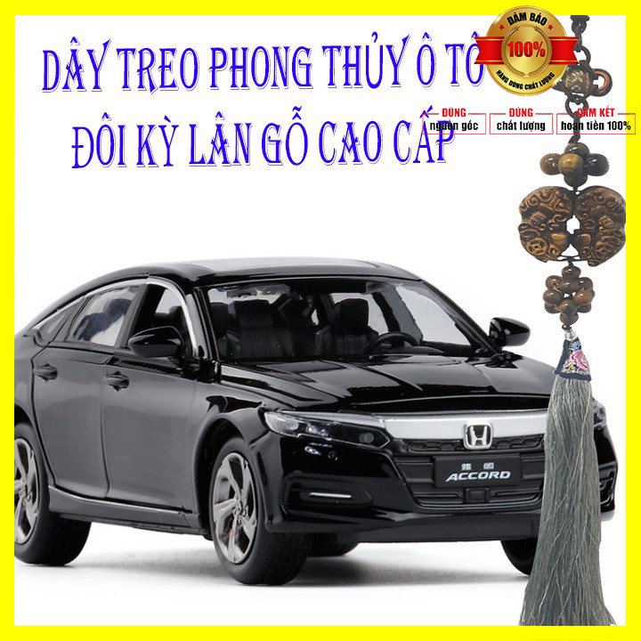 Đôi Kỳ Lân Đá Mắt Hổ Phong Thủy Tự Nhiên 100% Cao Cấp Treo Trang Trí Trên Xe Hơi, Ô Tô PT-04