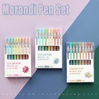 Winzige Bút mực gel Morandi 9 màu đẹp mắt tiện dụng cho văn phòng