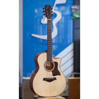 Guitar Ba Đờn  acoustic T350 đàn chất liệu gỗ hồng đào cao cấp tặng Bao