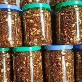 Cá mờm rim lạc hộp 300g