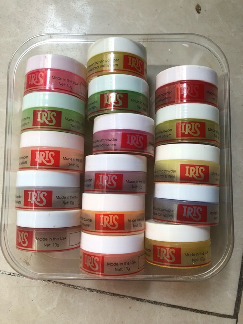 Thanh lý set 16 hủ bột 3D 450k