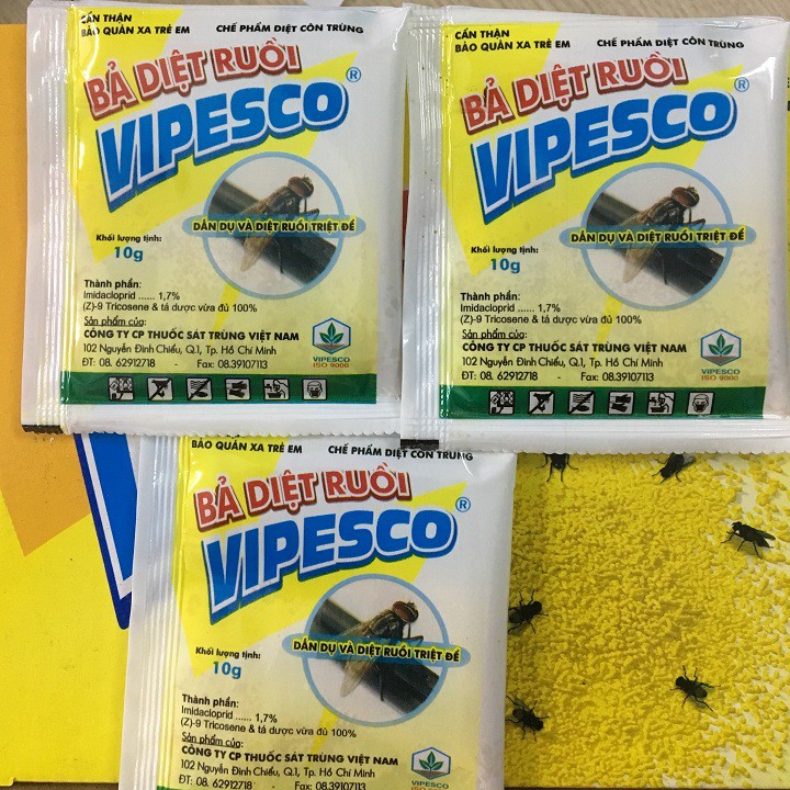 Bả đặc trị Ruồi Vipesco 10gr/gói