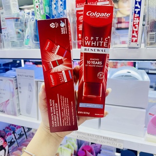 Kem đánh răng colgate optic white renewal high impact white 116g