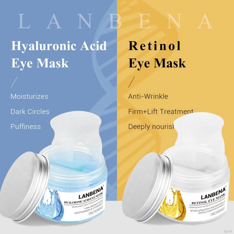 [Hàng mới về] Hộp 50 miếng mặt nạ mắt Hyaluronic Acid LANBENA xóa mờ quầng thâm dưỡng ẩm làm săn chắc da mắt | BigBuy360 - bigbuy360.vn