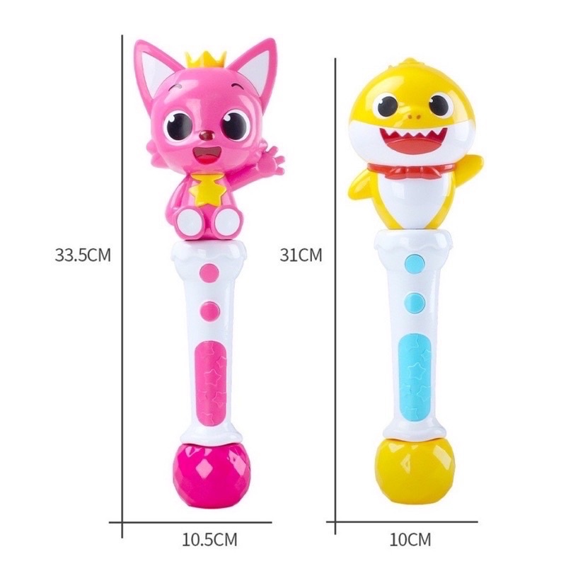 Súng bắn bong bóng phát nhạc Pinkfong/ Đồ chơi bắn bong bóng cho bé BabyShark nội địa Hàn