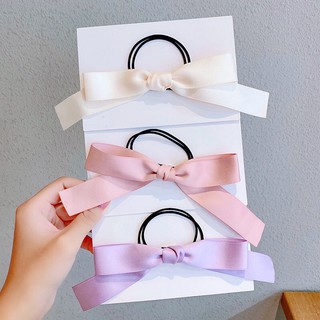 Kẹp tóc buộc tóc nơ kiểu dáng tiểu thư