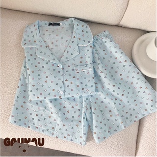 Đồ bộ pijama chất xô tre cao cấp [Gau Nau]