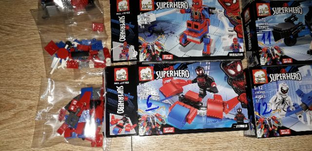 Combo 12 hộp lắp ráp Lego SuperHero 1153 trọn bộ